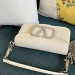 Valentino Loco Small Shoulder Bag With Jewel Logo